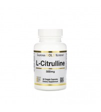 L-Цитруллин California Gold Nutrition L-Citrulline 500mg 60caps